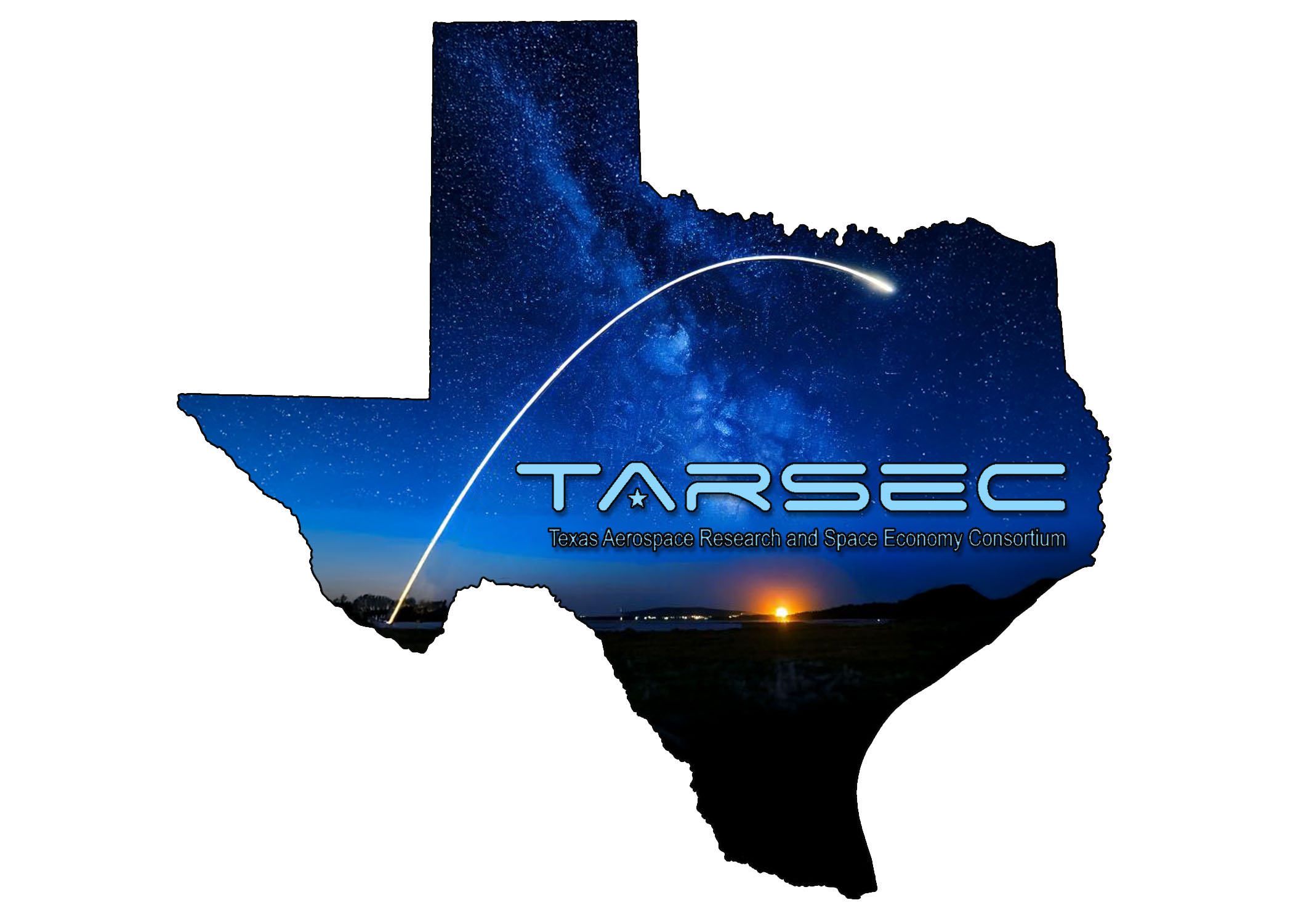 TX TARSEC Launch copy blue writing single launch
