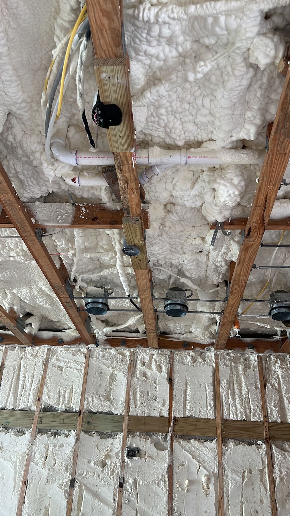 Insulation and framing during a remodel